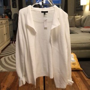 Banana Republic white sweater. Size XS.